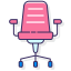 Office chair icon 64x64