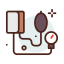 Blood pressure meter icon 64x64
