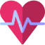 Heart beat ícono 64x64