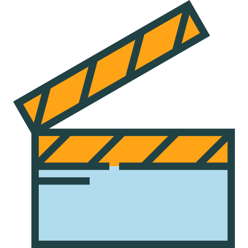 Clapperboard icon