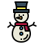 Snowman icon 64x64