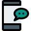 Phone chat ícono 64x64
