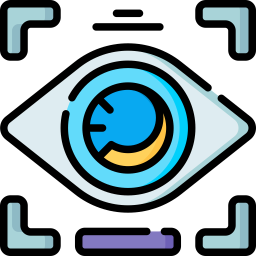 Retinal scan icon