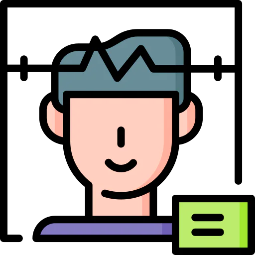 Face recognition icon