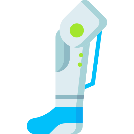Bionic leg icon
