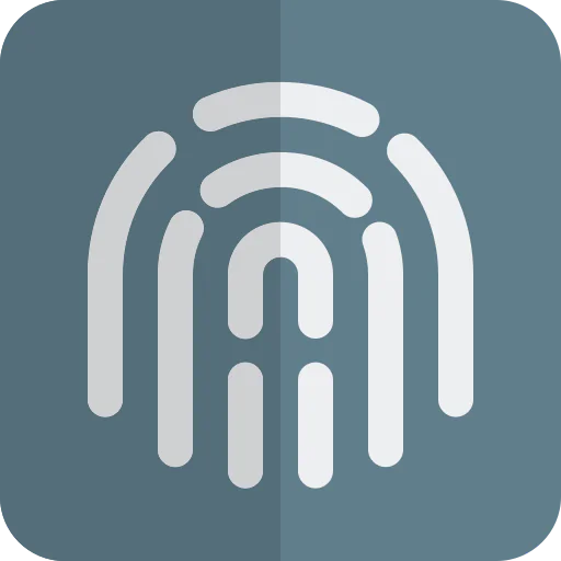 Fingerprint scan アイコン