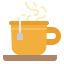 Hot tea icon 64x64