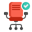 Office chair icon 64x64
