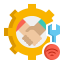 Online communication icon 64x64