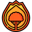 Лесной пожар иконка 64x64