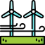 Wind energy icon 64x64