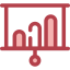 Bar chart icon 64x64