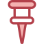 Push pin icon 64x64