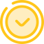 Round clock icon 64x64