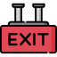 Exit Symbol 64x64