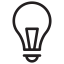 Light bulb icon 64x64