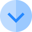 Down chevron іконка 64x64