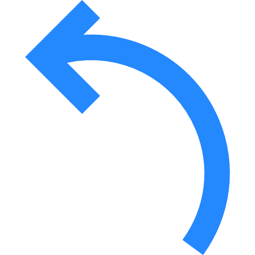 Curve arrow icon