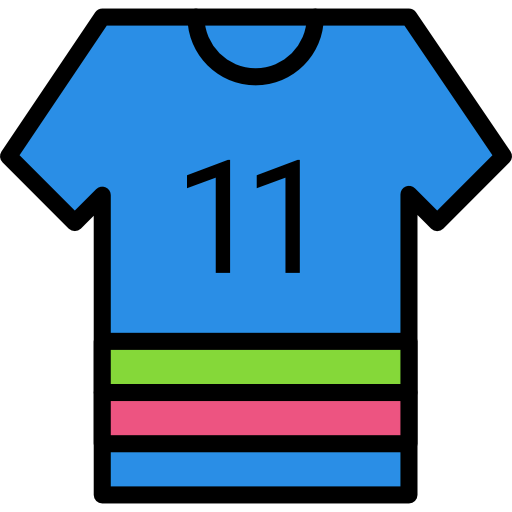 Football jersey ícone