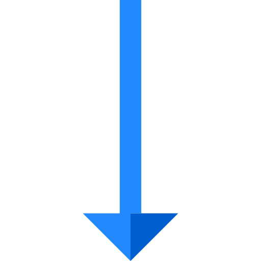 Down arrow icon