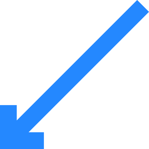 Diagonal arrow biểu tượng