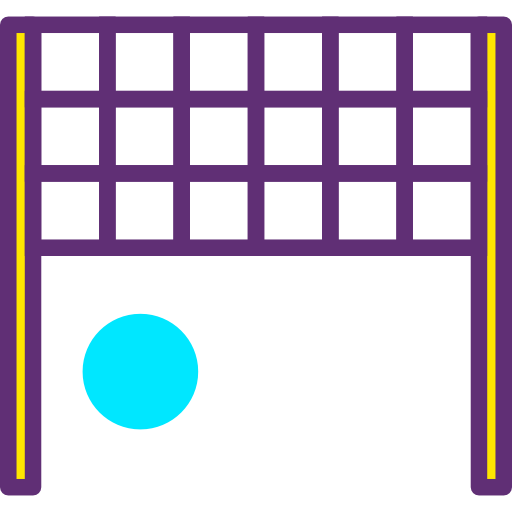 Volleyball net icon
