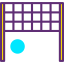 Volleyball net icon 64x64