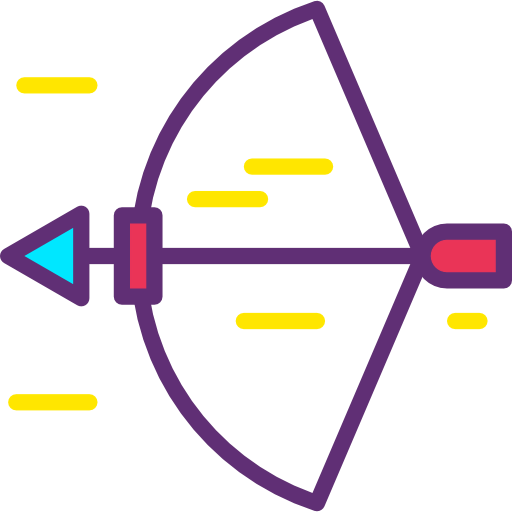 Bow and arrow icon