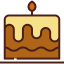 Birthday cake icon 64x64