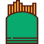 French fries icon 64x64