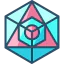 Icosahedron icon 64x64