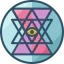 Sri yantra icon 64x64