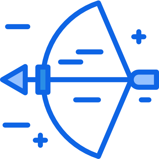Bow and arrow icon