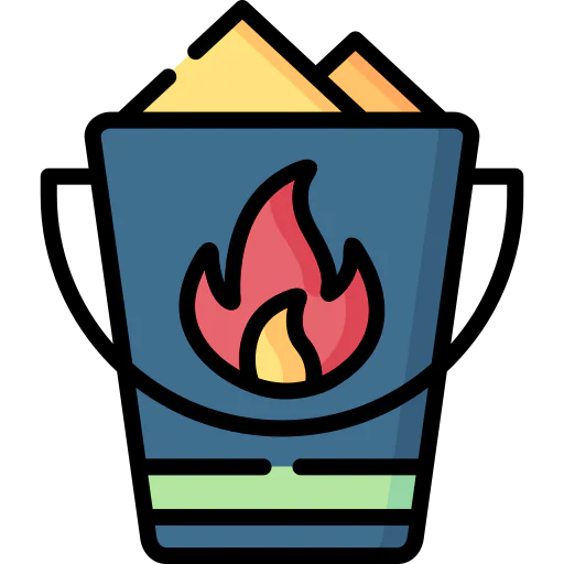 Sand bucket icon