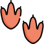 Footprint icon 64x64