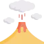 Volcano icon 64x64