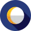 Full moon icon 64x64
