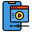 Video player ícone 64x64