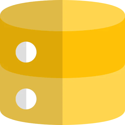 Database storage ícone