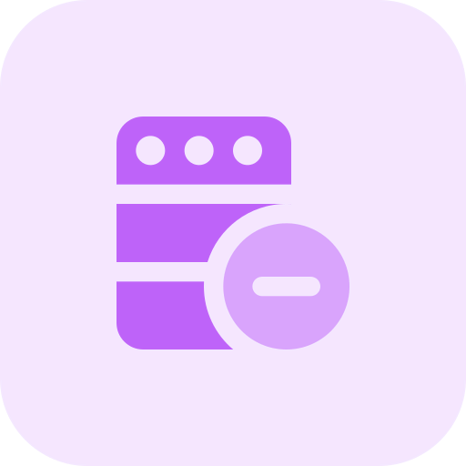 Delete option іконка