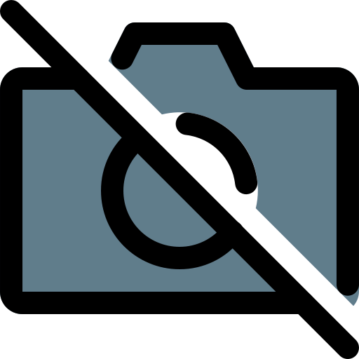 No camera icon