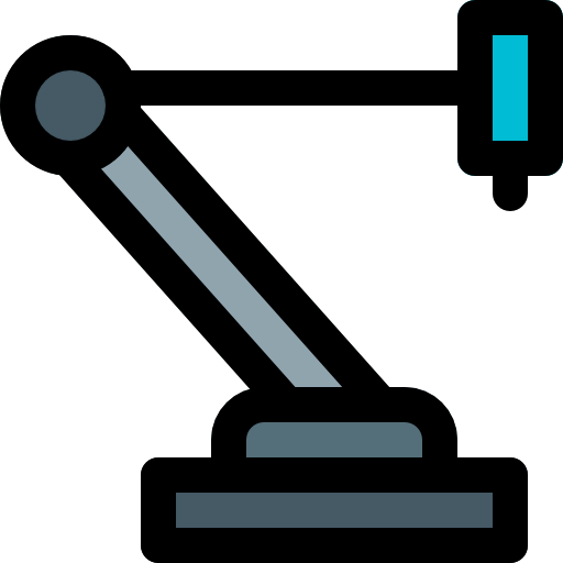 Industrial robot icon