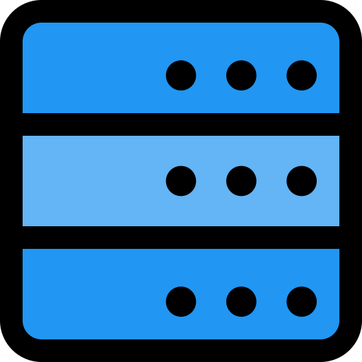 Hosting servers icon