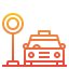 Taxi stop icon 64x64