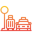 Taxi stop icon 64x64