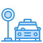 Taxi stop icon 64x64