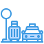 Taxi stop icon 64x64