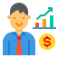Businessman icon 64x64