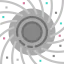 Black hole icon 64x64