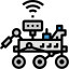 Mars rover ícone 64x64